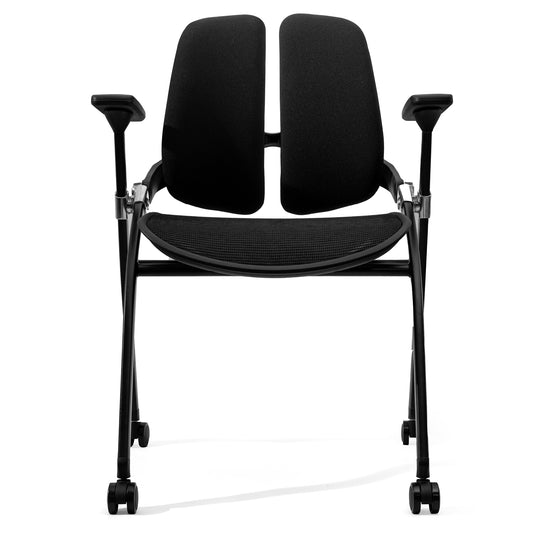 FYLICA Ergonomischer Bürostuhl, Computer-Schreibtischstuhl mit verstellbarer Schwamm-Lordosenstütze, dick gepolsterter Schreibtischstuhl mit hoher Rückenlehne, verstellbarer Kopfstütze und PU-Armlehnen, großer Sitz, Beine aus Legierung (grau) …
